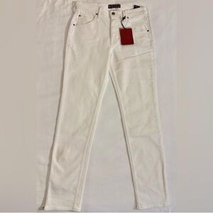 FLAW Vayder White Jeans Men's 36 Tapered Slim Stretch Denim Y2K NWT $385 MSRP